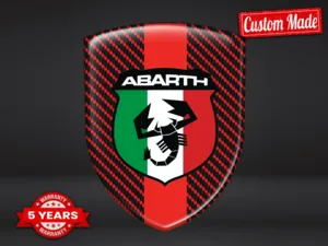 Fiat Abarth Pegatinas Carrocería Estilo Máximo Moderno Pro Duradero
